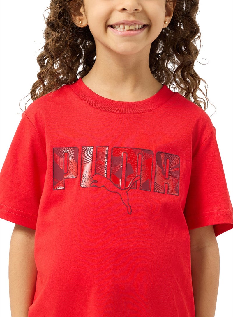 PUMA Youth Essential Logo Lab Story 2 T-Shirt - Image 4